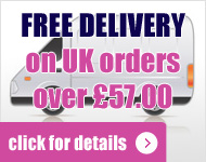 Free Mainland UK Delivery On Orders Over £57.00 - All pages