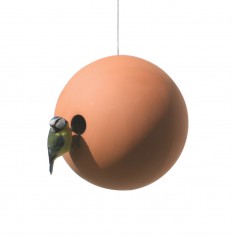 Green&Blue Suspended Birdball Ceramic Birdhouse