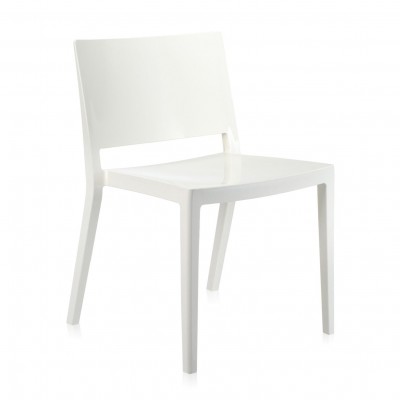 Kartell Lizz Chair (Gloss) - Limited stock - White