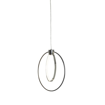 Connections DUO Pendant Light in Chrome Finish (Dimmer Switch)