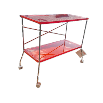 Kartell Flip trolley folding mobile desk/table, ex display