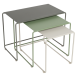 Fermob Oulala set of 3 nesting low tables