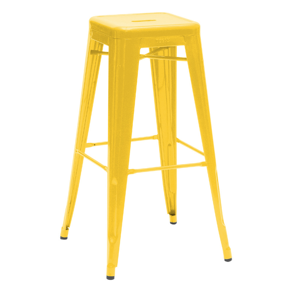 Tolix H 70cm High Stool Lacquered Steel, Xavier Bar Stools