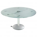 Naos Atlante 160 cm Folding Glass Dining Table