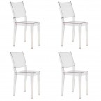 Kartell La Marie Chair (Set of 4) - Clear