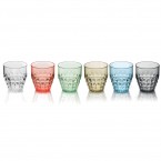 Guzzini Tiffany Low Plastic Tumbler (350ml) - Set of 6 different colours