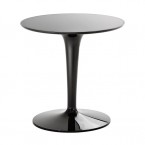Kartell TipTop Mono gloss white/black Side Table