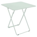 Fermob Plein Air Square folding Table (71cm) | Ice mint