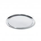 Officina Alessi Round Tray (18/10 Stainless Steel)