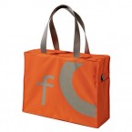 Alessi "City Bag" - Orange Shopping Bag