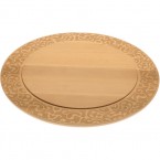 Alessi Dressed Wood Cheese Board & Cake Plate