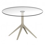 Vondom Mari-Sol Dining Table (Fixed Glass Top)