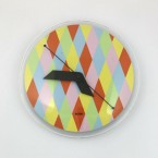 Alessi Sole Harlequin Wall Clock