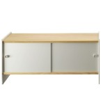 Magis Theca Short Sideboard/storage Unit - Low Sliding Doors (93x43x55cm)