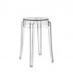 Kartell Charles Ghost Stool (Low 46cm Height)