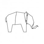 Magis Me Too My zoo cardboard Elephant