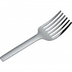 Alessi Tibidabo spaghetti serving fork