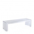 Kartell Invisible long low Side table - 31.5cm high