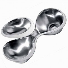 Alessi Babyboop three section hors-d'oeuvre set