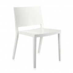 Kartell Lizz Gloss Chair - White