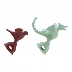 Alessi 9093 Kettle  Bird & Tea Rex dragon Whistle sets