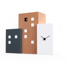 Progetti Walls Cucù Clock - Metropolitan Skyline