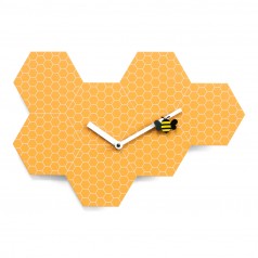 Progetti Time2Bee Wall Clock - Honey Bee Hive