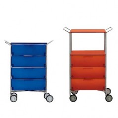Kartell Mobil drawers with hand rails