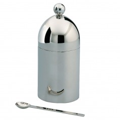 Officina Alessi Aldo Rossi Sugar Bowl (18/10 Stainless Steel)