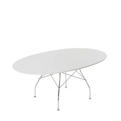 Kartell Glossy Oval Table - Antonio Citterio