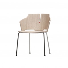 Luxy Prima PR1 Dining Chair (Chromed Legs)