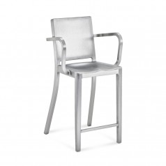 Emeco Hudson Counter Stool With Arms