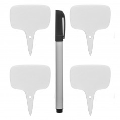 Sagaform Marker 4-Pack With Dry-Erase Pen