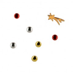 Alessi BARK Christmas Themed Magnet Set
