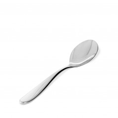 Alessi Nuovo Milano F.Point Flat Spoon (18/10 Stainless Steel)
