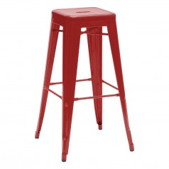 Tolix H 75 High Stool lacquered steel