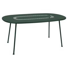 Fermob LORETTE 160x90cm oval steel table