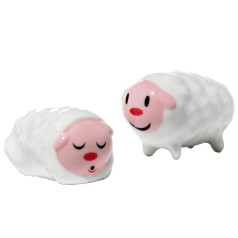 A di Alessi Tiny Little Sheep Set of 2 Figurines
