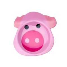 Present Time JIP Funny Animals PIG Plate
