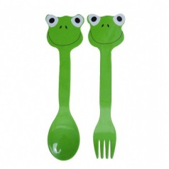 JIP Frog Fork & Spoon Set