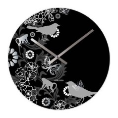 Present Time Black Magic Forrest Clock