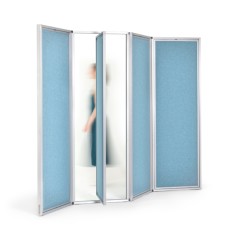 Magis Swing Partition Screen - Folding, Sound Absorbing, Free Standing