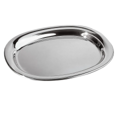 Alessi Serving Plate 30x24cm (Polished Stainless Steel)
