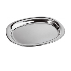 Alessi Serving Plate 36x29cm (Polished Stainless Steel)