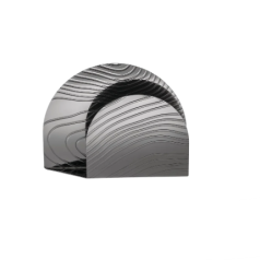 Alessi Veneer Napkin Holder | Mirror-polished Stainless Steel