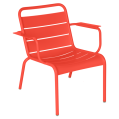 Fermob Luxembourg stacking aluminium lounge armchair