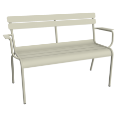 Fermob Luxembourg 2-Seater Bench with Arms