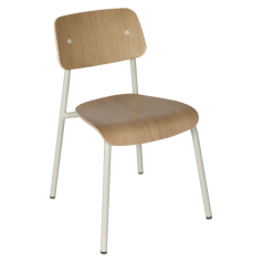 Fermob Studie Oak aluminium chair