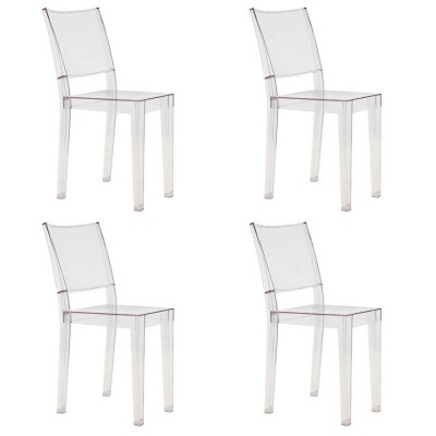 Kartell La Marie Chair (Set of 4) - Clear