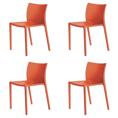 Magis Air-Chair (set of 4) - An Outdoor Stacking Chair by Jasper Morrison